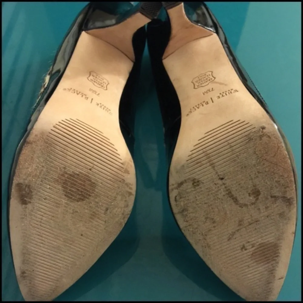 𝅺WHBM Leopard Haircalf Pump